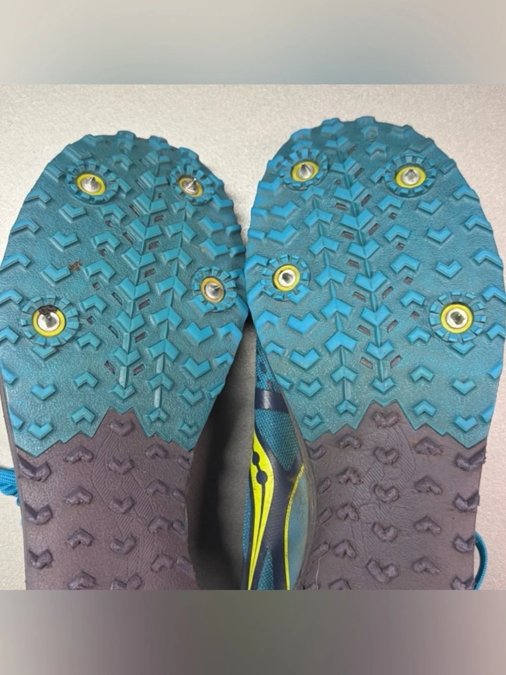 Saucony Kilkenny XC8 Cross Country Mid Distance Track Spikes BLUE 10 Men’s‎